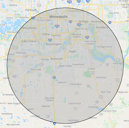 Apple Valley, MN Location